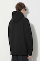 Одежда Хлопковая кофта Wood Wood Essential fred classic hoodie 20005602.2493 чёрный