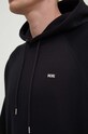 Хлопковая кофта Wood Wood Essential fred classic hoodie 20005602.2493 чёрный