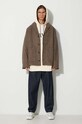 Wood Wood felpa in cotone Zeus heaven hoodie 12335603.2493 beige AW23