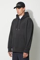 Бавовняна кофта Norse Projects Arne Relaxed Organic Brushed Fleece чорний N20.1354.9999