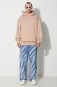 Represent cotton sweatshirt Owners Club Hoodie MH4004.227 beige AW23