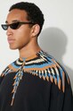 Marcelo Burlon bluza bawełniana Optical Wings CMBA097F23FLE0011033 czarny
