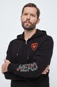 Pamučna dukserica Rossignol HERO crna RLMMS10