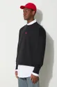 black 424 cotton sweatshirt