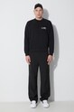 MM6 Maison Margiela bluză Sweatshirt S62GU0118 negru AW23