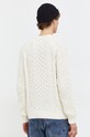Odzież Abercrombie & Fitch sweter z domieszką wełny KI120.3241.100 beżowy