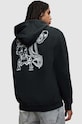 AllSaints bluza bawełniana SABRERATTLER MG036Z czarny AW23