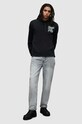 AllSaints bluza bawełniana SABRERATTLER MG036Z czarny