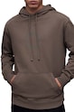 AllSaints hanorac de bumbac MG079Z TIERRA OTH HOODY print maro MG079Z