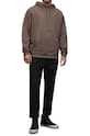 Βαμβακερή μπλούζα AllSaints MG079Z TIERRA OTH HOODY MG079Z καφέ