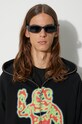 Хлопковая кофта Billionaire Boys Club HEAT MAP STANDING ASTRO ZIP THROUGH HOOD B23333 чёрный