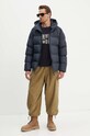 Хлопковая кофта Universal Works MYSTERY TRAIN PRINT SWEAT 29183 тёмно-синий AW23