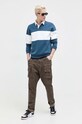 Hollister Co. bluza KI322.3165.230 niebieski AW23