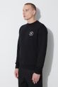 Daily Paper hanorac de bumbac Circle Sweater negru 1000113