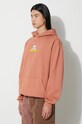 Butter Goods bluză Teddy Logo Pullover Hood portocaliu BGQ3231304