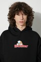Butter Goods sweatshirt Teddy Logo Pullover Hood BGQ3231301 black