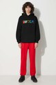 Butter Goods felpa Zorched Pullover Hood BGQ3231802 nero AW23
