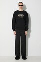 Хлопковая кофта Evisu Kabuki Daicock Printed 2EAHTM3SW1080RXCT чёрный AW23