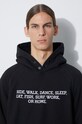 Engineered Garments hanorac de bumbac Raglan Hoodie 23F1B021.NP098 negru