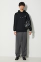 Bavlněná mikina Fred Perry M2643.102 černá AA00