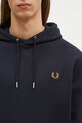 Fred Perry bluza bawełniana granatowy M2643.R63