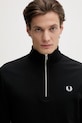 Fred Perry bluza bawełniana czarny M3574.102