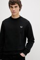 Fred Perry bluza bawełniana czarny M7535.184