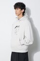 Ader Error bluza bawełniana Caner Logo Hoodie szary BMADFWHD0102