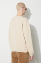 Human Made wool blend jumper Heart Knit Sweater HM26CS030 beige AW23