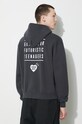 Human Made cotton sweatshirt Zip-Up Hoodie other gray HM26CS040