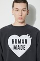 Human Made bluza Sweatshirt HM26CS041 szary