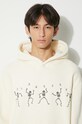 PLEASURES sweatshirt Bone Hoodie P23F020.STONE beige