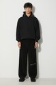 PLEASURES bluza Worms Hoodie P23F022.BLACK czarny AW23