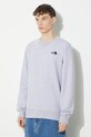 The North Face bluza Simple Dome gri NF0A7X1IDYX1