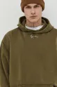 zelena Bombažen pulover Karl Kani