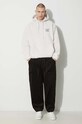 Odjeća Dukserica od flisa Drôle de Monsieur Le Hoodie Polaire Slogan C.HO139.PL019.CM bež