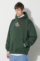 Butter Goods bluza Floral Embroidered Pullover Hood zielony BGQ423D11403