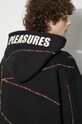 PLEASURES bluza Vein Hoodie P23W032.BLACK czarny