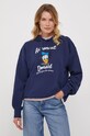 Bavlněná mikina United Colors of Benetton x Disney 3J68U2019.252 námořnická modř