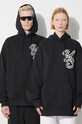Y-3 hanorac de bumbac bumbac negru IT7523