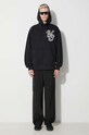 Y-3 hanorac de bumbac IT7523 negru AW23