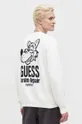 Bombažen pulover Guess Originals