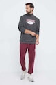 Бавовняна кофта Reebok Classic 100036738 сірий AW23