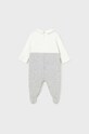 Φόρμες με φουφούλα μωρού Mayoral Newborn 2670.1B.Newborn.9BYX γκρί AW23