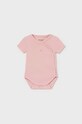 Детское боди из хлопка Mayoral Newborn розовый 2745.1A.Newborn.9BYX