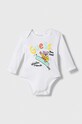Guess body bawełniane niemowlęce 3-pack biały P3BG06.KA6W0.9BYX