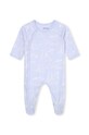Kenzo Kids salopete din bumbac pentru bebelusi 2-pack albastru K98144