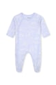 Детские хлопковые ползунки Kenzo Kids 2 шт голубой K98144