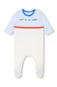 plava Pamučni kombinezoni za bebe Marc Jacobs 2-pack
