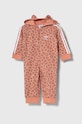 Φόρμες με φουφούλα μωρού adidas Originals Βρεφικό προϊόν ροζ IJ0754